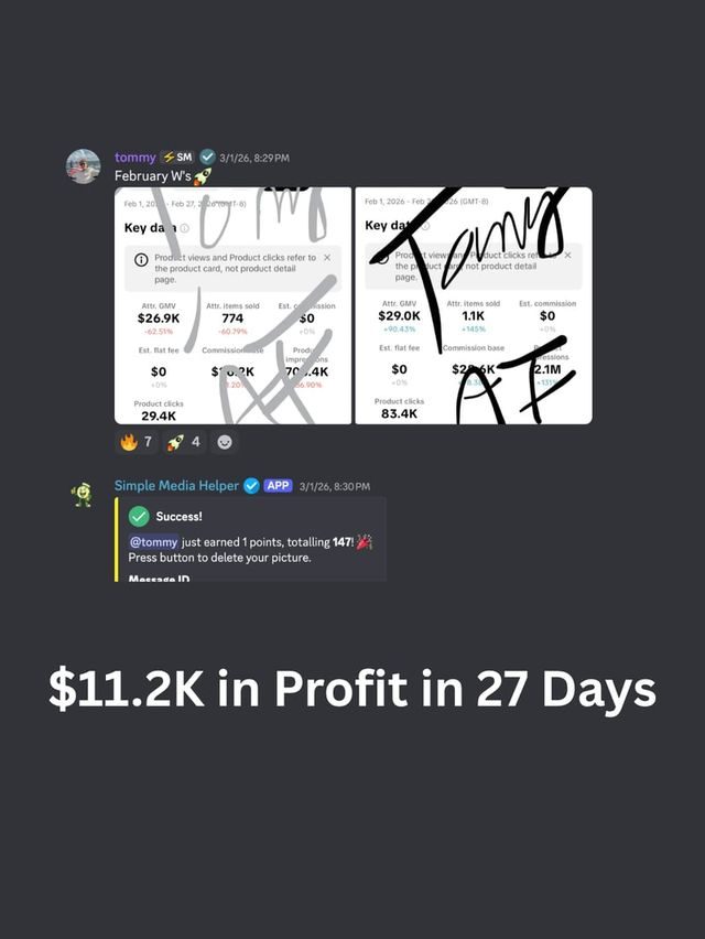 $11.2K in Profit in 27 Days
