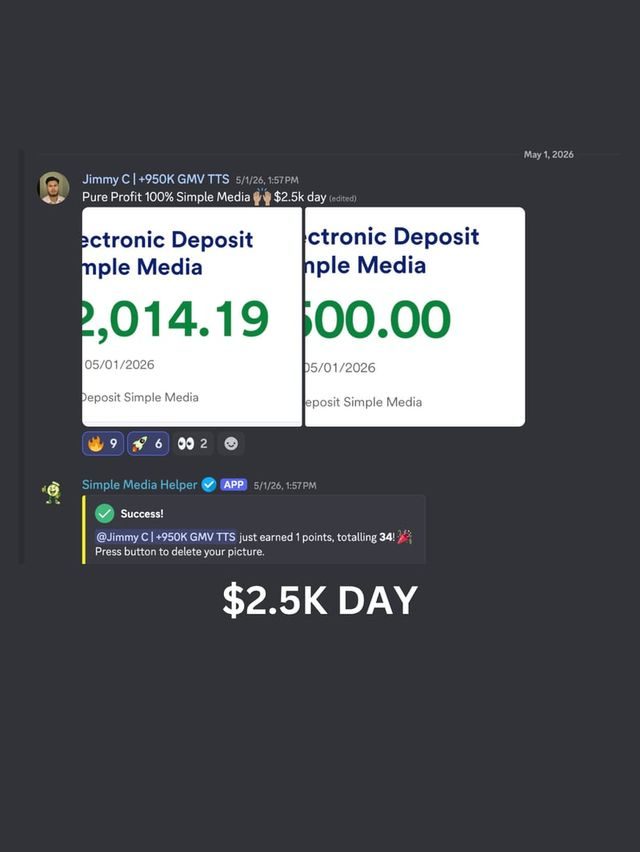 $2.5K in a Single Day