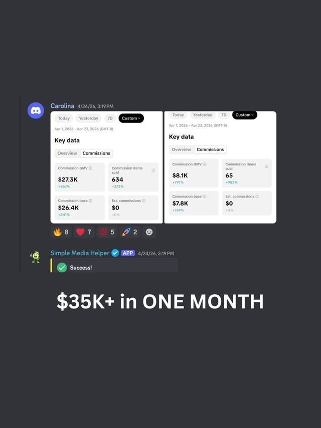$35K+ in One Month