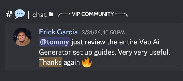 Creator testimonial